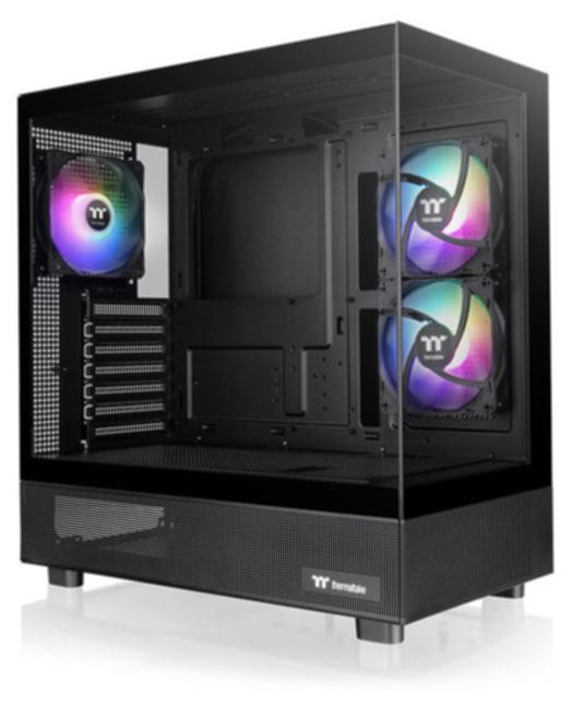 Thermaltake View 270 Plus TG Midi ARGB behuizing - Zwart
