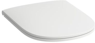 Laufen Lua WC-Sitz H8910830000001 mit Deckel, slim, abnehmbar, weiß, mit Absenkautomatik