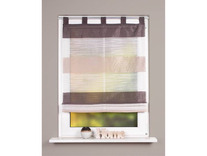 Store bateau Gabi 100 x 130cm Gris/Gris minéral