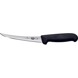 VICTORINOX Ausbeinmesser Fibrox Safety Grip silber, schwarz