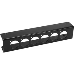EUROLITE XLR 6x D-Type Blende für DXT Serie 2x