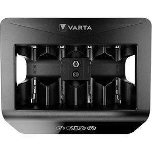 Varta Akku-Ladegerät LCD Universal Charger+ 57688, für 4 NiMH Akkus, mit USB