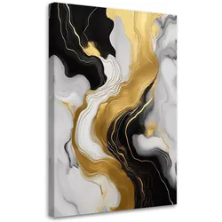 LEINWANDBILD Abstrakter Marmor 60x90cm