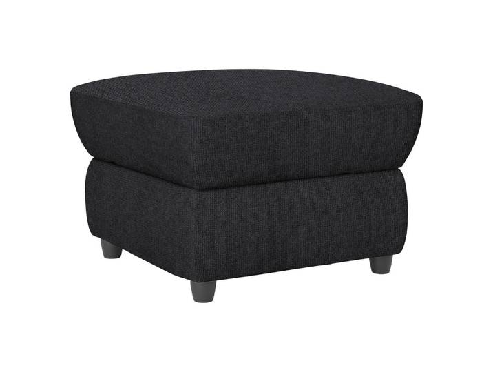 Livetastic Hocker, Schwarz, Kunststoff, rechteckig, 68x45x68 cm, Made in EU, Stauraum, Wohnzimmer, Hocker, Sitzhocker