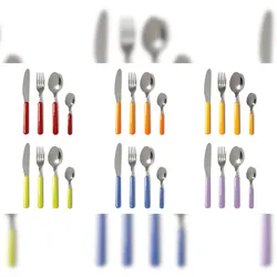 Excelsa Besteckset 24 Stück Fashion Stahl Bunt