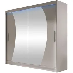 KLEIDERSCHRANK London IX, mit RGB LED Beleuchtung