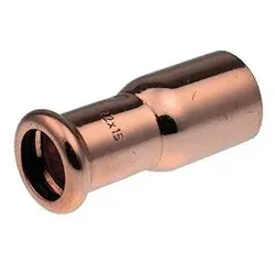 Buderus Logafix Reduzierstück außen/innen 108x88,9mm, M-Kontur, Kupfer 7738326543
