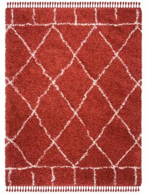SAFAVIEH Pro Luxe Shag Marella Moroccan Tassel 2.4-inch Thick Rug
