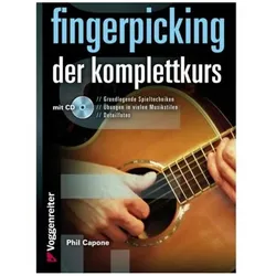 Voggenreiter Phil Capone - Fingerpicking - Der Komplettkurs - Lehrbuch