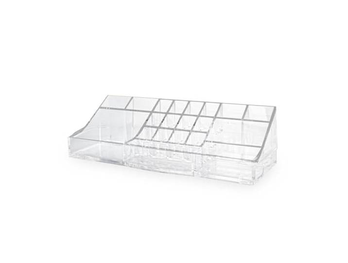 Make up Organizer met 20 Vakken - Make-up Organizer Transparant - Sieraden Makeup Cosmetica Opbergsysteem - Display Houder voor Lippenstift / Nagellak / Brushes / Visagie - Make up kwasten / Sieraden etc. - Decopatent