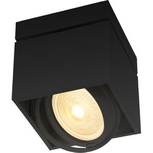 SLV Deckenstrahler Kardamod, mit GU10-Fassung, 1-flammig, schwarz, dreh- und schwenkbar