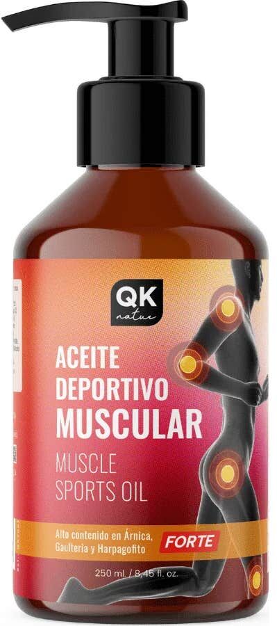 QKnatur Aceite Deportivo Muscular 250 ml