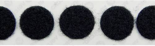 VELCRO E20101933011425 Klettpunkte zum Aufkleben Flauschteil (Ø) 19mm Schwarz 1120St.