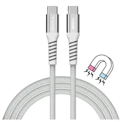 Verbatim Sync & Charge Magnetkabel Ladekabel USB C grau