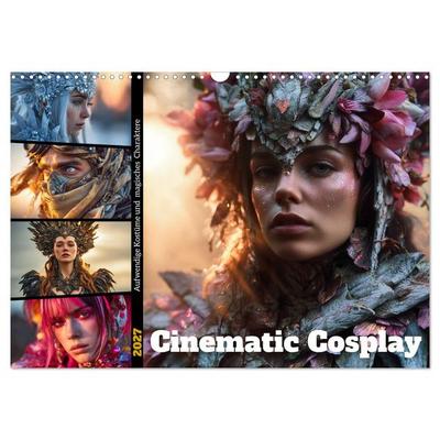 Cinematic Cosplay (Wandkalender 2027 DIN A3 quer), CALVENDO Monatskalender