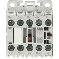ABB MCRA022ARJ Kleinhilfsschütz, 2S+2Ö, 110-115 V 50 Hz / 110-120 V 60 Hz Ringkabelschuhanschluss 1SAH100485R9900