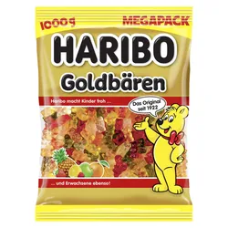 HARIBO Goldbären Fruchtgummi 1,0 kg