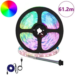 vidaXL, LED Streifen, LED Streifen (Mehrfarbig, RGB, 510 cm, Indoor)