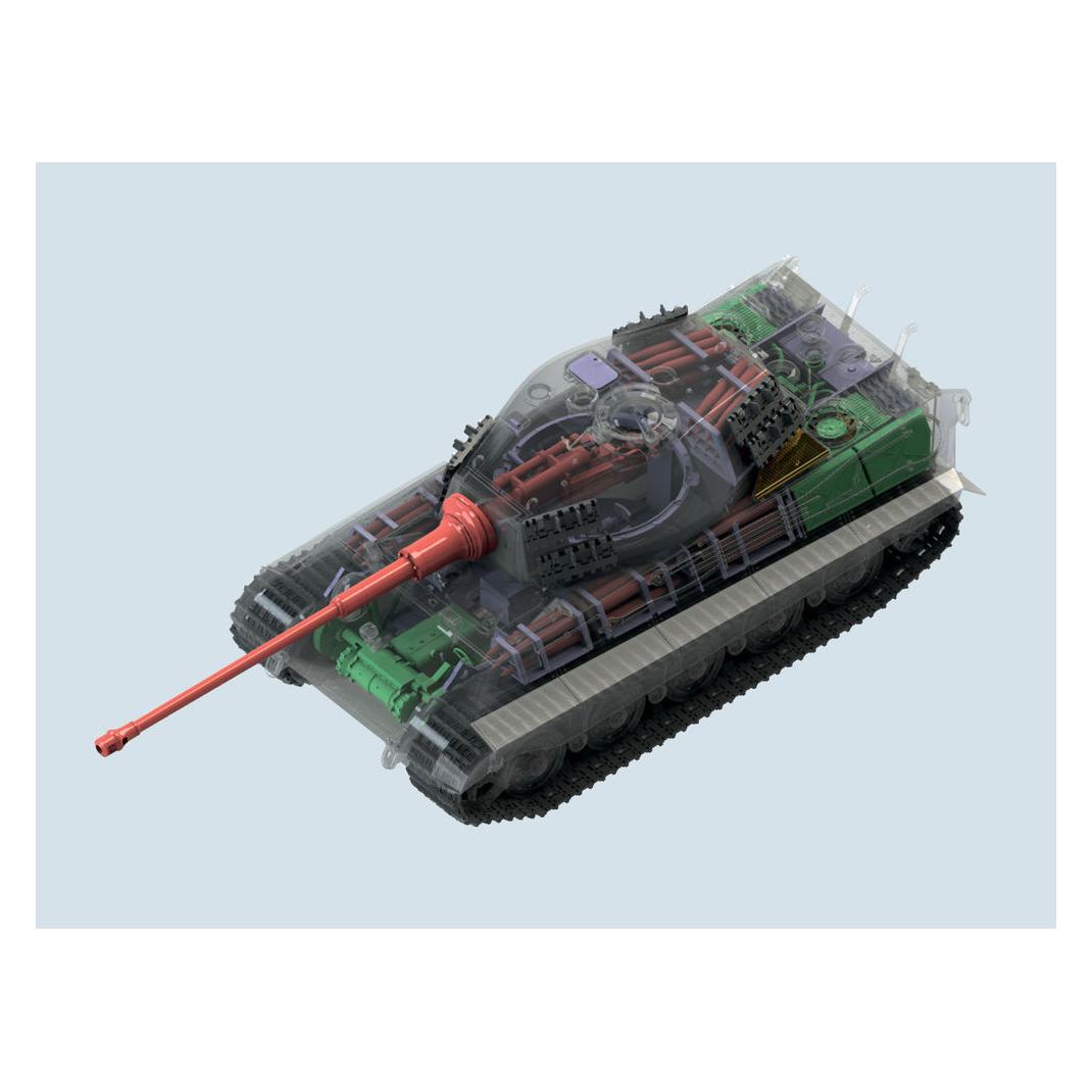 ICM Pz.Kpfw. VI Ausf.B King Tiger late productioen with full interior (35364)