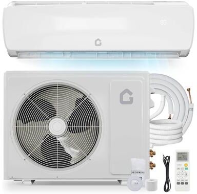 GARVEE 230V L Panel 18000Btu Mini Split Unit Air Conditioner, for Rooms up to 1250 Sq. Ft. - N/A