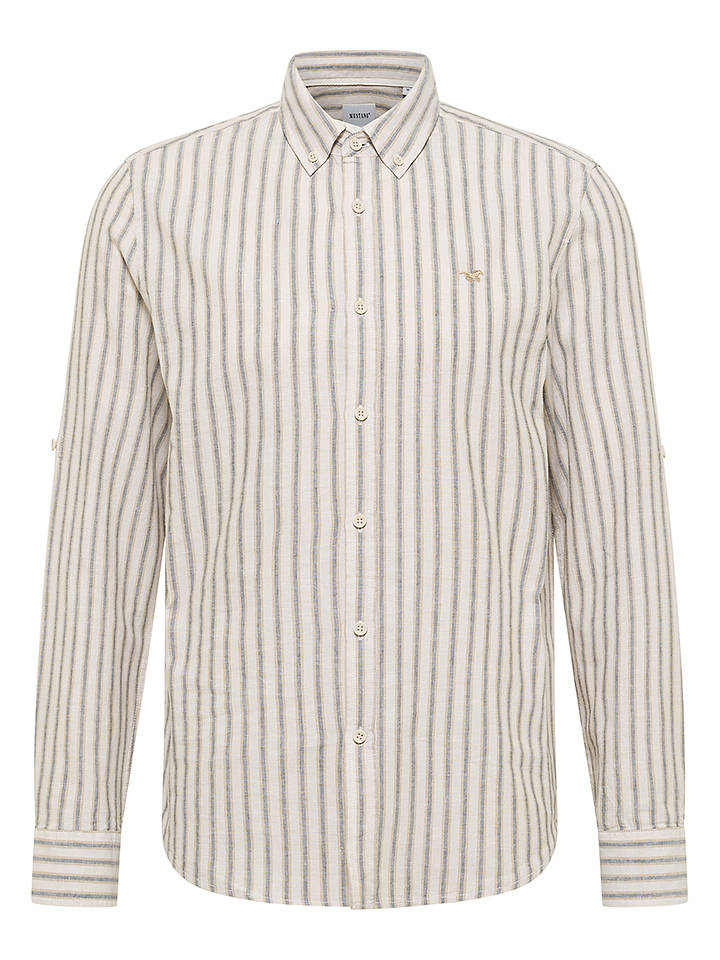Mustang Hemd "Rawlins" in Beige - L