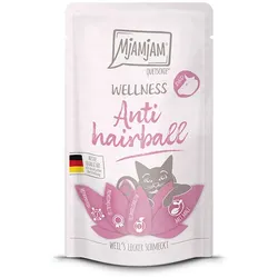 MjAMjAM – Wellness 125g MjAMjAM Katze 12x125g Wellness AntiHairball Rind