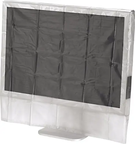 Hama 00113817 Staubschutzhaube Monitor Transparent (L x B x H) 620 x 80 x 440mm