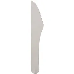 Papstar Messer, Papier "pure" 15,8 cm weiß, 10 x 100 Stück