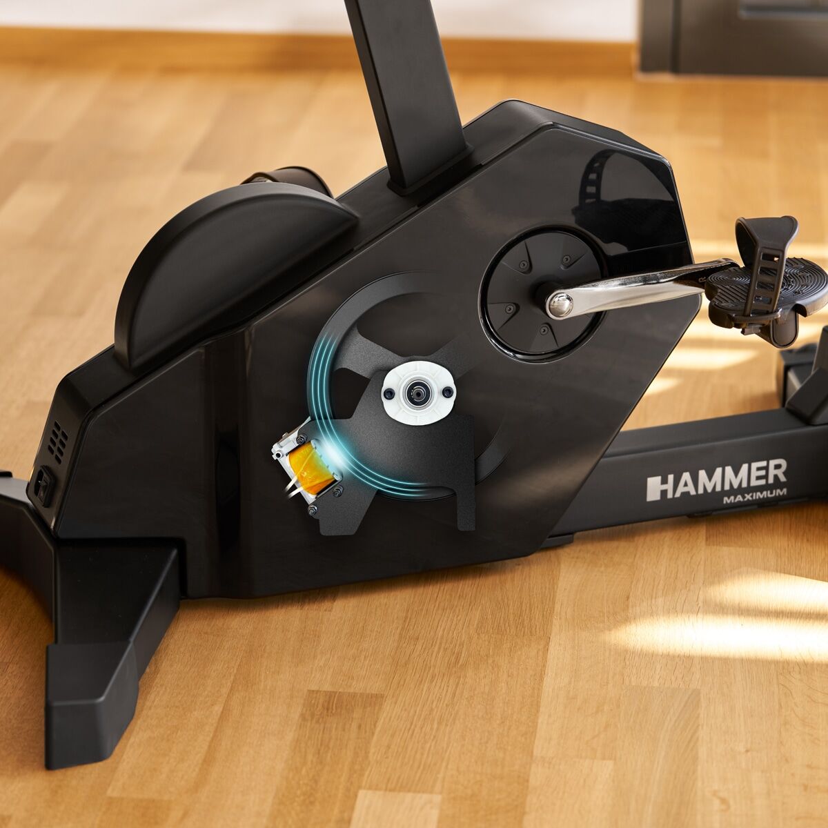 Ergometer HAMMER "Spheris 4.0", schwarz, HeimtrainerB:60cm H:139cm L:116cm, Ergometer, B:60cm H:139cm L:116cm