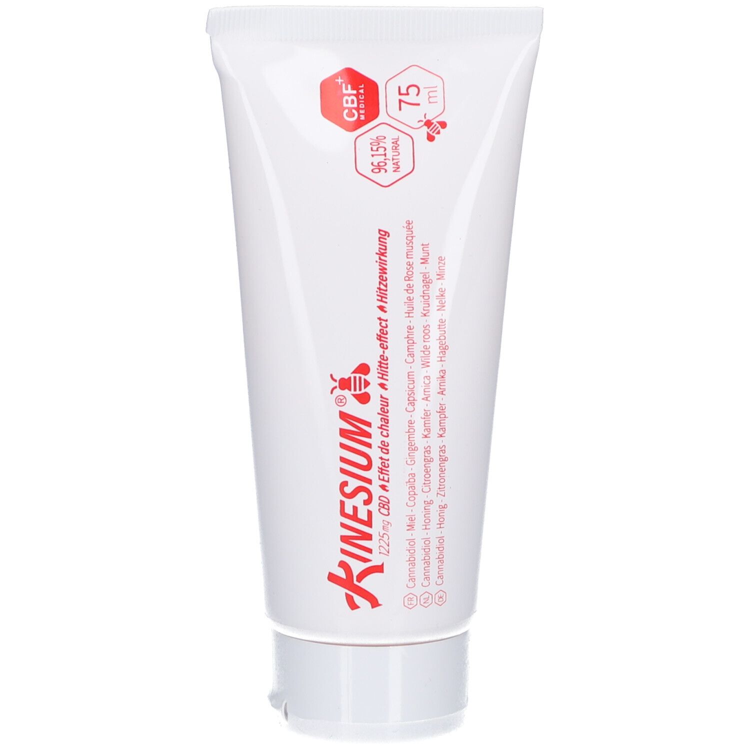 Kinesium Cbf Massage Cr Cbd Warm Effect Tube 75ml 75 ml Creme