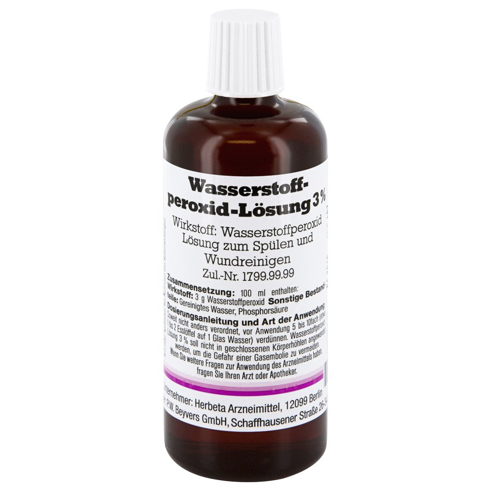 P.W. Beyvers GmbH Wasserstoffperoxid Lösung 3% 04652515