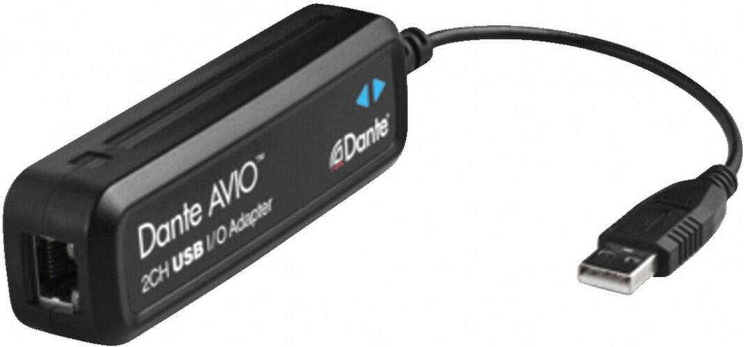 MONACOR Audinate Adp-Usb-2x2 Dante®-Avio-Usb-Adapter