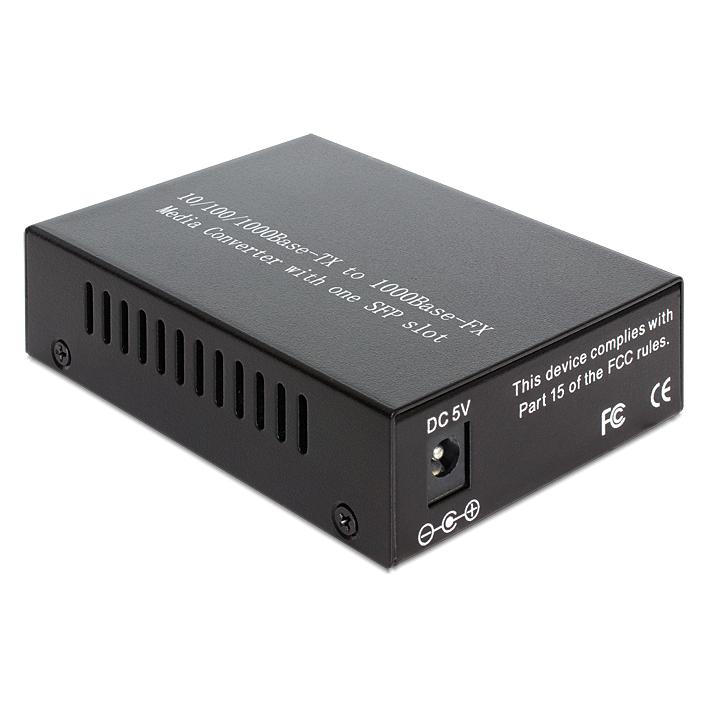 Delock Media Converter 1000Base-T to SFP (Media Konverter) (86220)