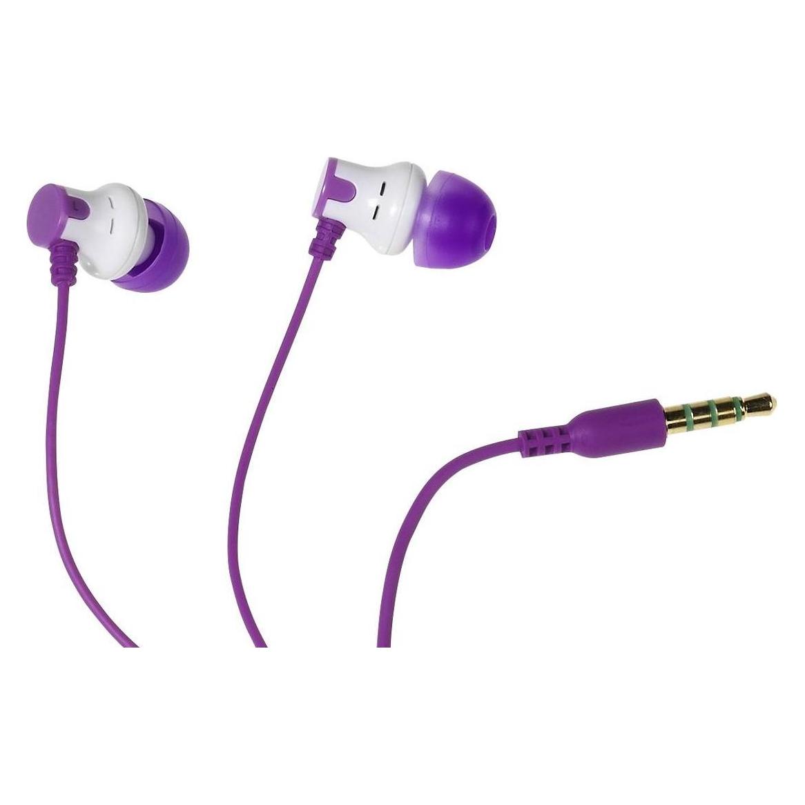 Vivanco HS 100 PU Headset Wired In-ear Calls/Music Purple (NC, Kabelgebunden) (31432)