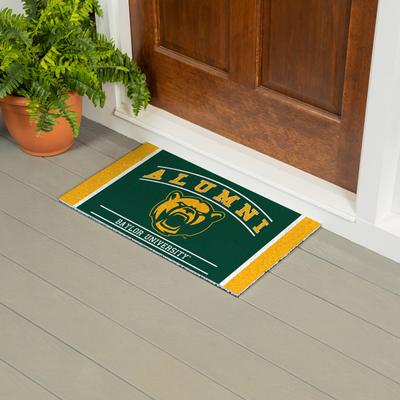 Evergreen 28 in. x 16 in. Baylor University Alumni Full Color PVC Door Mat