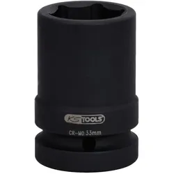 KS Tools, Steckschlüssel + Stecknuss, 1" Kraft-Stecknuss mittellang