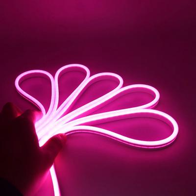 Inspired Living USB Touch Dimmable Neon Strip Light 5V Flexible Neon Rope For DIY Room Decor pink 4m