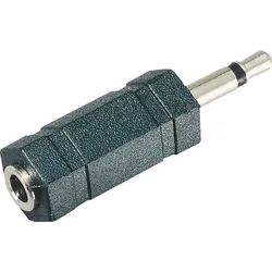 NTA 190 - 3,5 mm Mono Klinken Stecker auf 3,5 mm Stereo Klinken Buchse