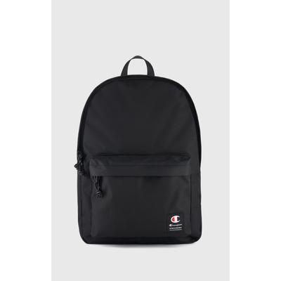 Rucksack CHAMPION "Backpack", schwarz (nbk, ns), Rucksäcke, Polyester, Rucksack, mit Jacquard-Etikett, aus Polyester, sportlicher Stil