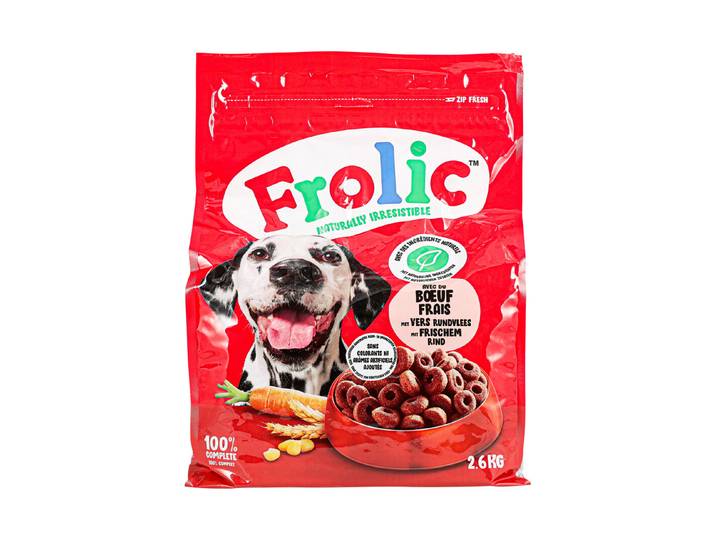 Frolic complete Trocken-Hundefutter Rind