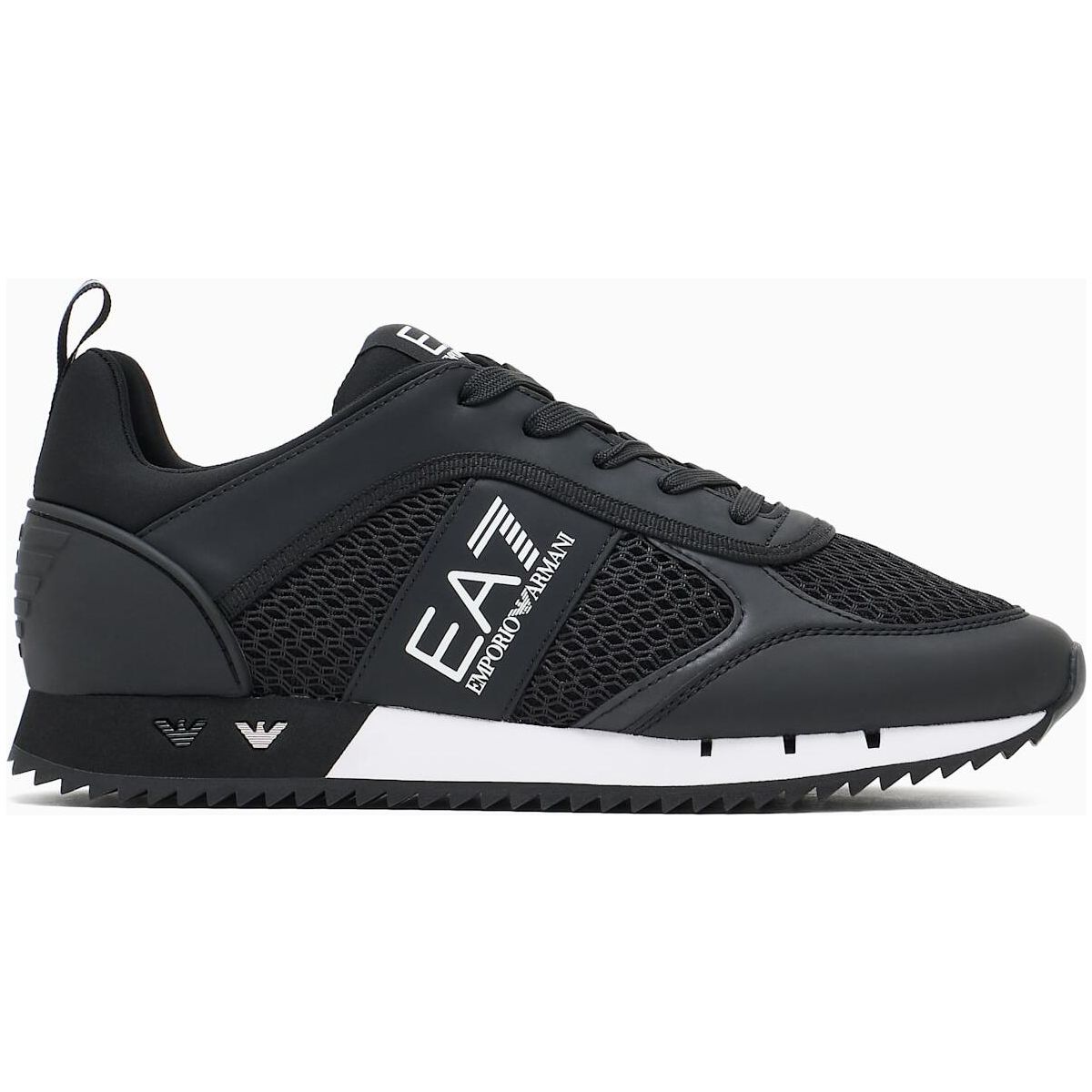 EA7 Sneaker - Sneaker Black AND White Mesh+ealstan With Foam+sahara PU+2M Reflex PU black/white (MC001) 3.5 7X000334 AF18610-MC001-3.5