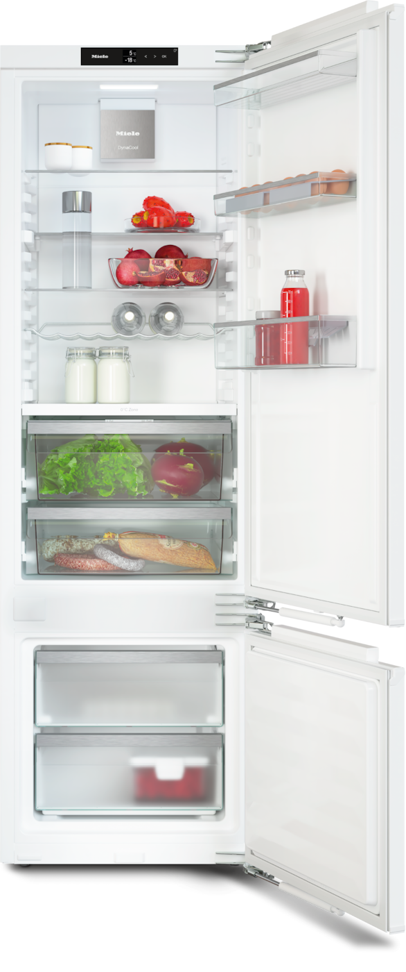 Miele KF7742B 201 l / 54 l Einbau Kühl-/Gefrierkombination 116 kWh 12445040