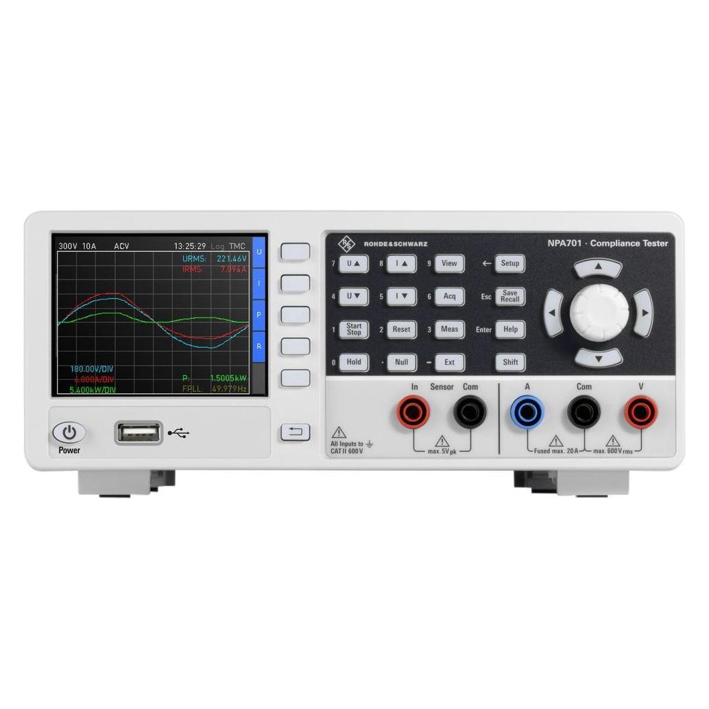 Rohde & Schwarz R&S NPA701, 1-Phasen DC-Netzanalys (NPA701-G KB)