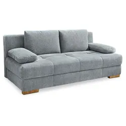 Schlafsofa Calli Stoff Mittelgrau