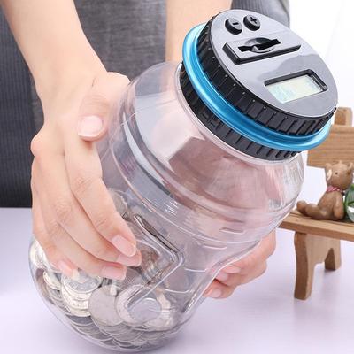 GreatGadgets LLC Digital Coin Counting Money Jar USD