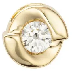 DIAMOUR Anhänger 1 Brillant ca. 0,20ct Gold 585