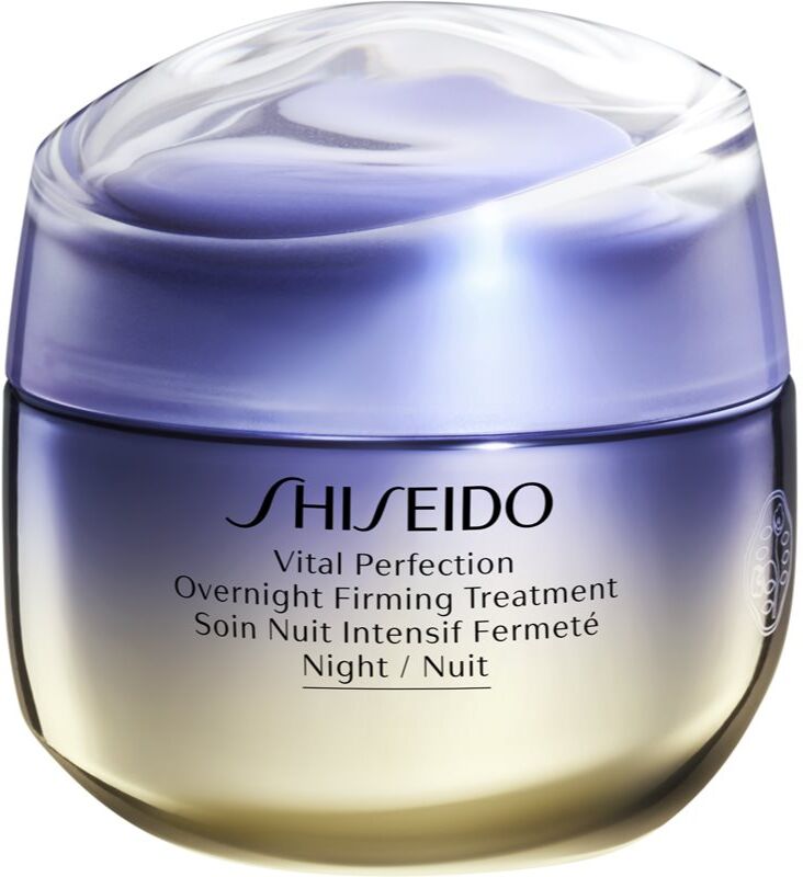 Shiseido Vital Perfection Overnight Firming Treatment Løftende og opstrammende natcreme 50 ml