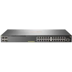 Aruba 2930F 24G PoE+ 4SFP (24 Ports), Netzwerk Switch, Grau