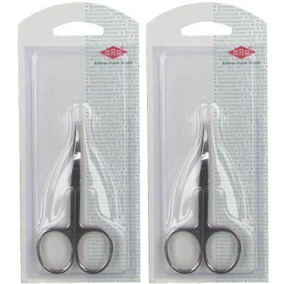 Hautschere 9 cm gebogen 2x 2x1 St