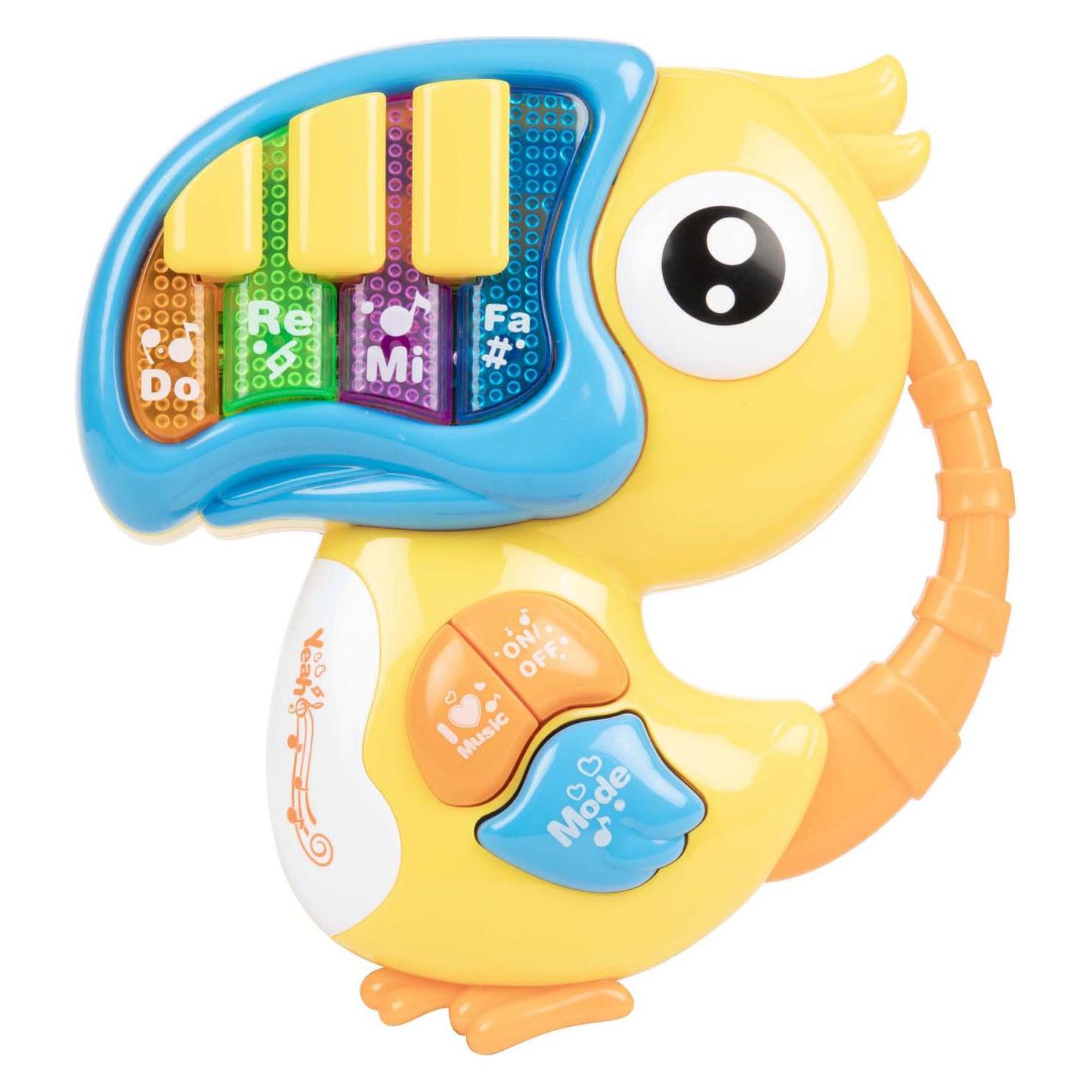 Toi-Toys Baby Piano Tukan Licht und Ton 1j+ (72161Z)
